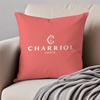 Fashion Modern Luxury CCharriols Cushion Cover Pillowcase Antidustmite Invisible Zipper Short Plush Sofa Cushion