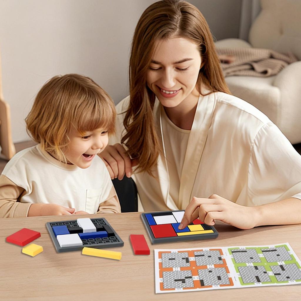 Portable Educational Toy 88 Challenges Logical Thinking Training Puzzles 88-Level Logic Puzzle Game Brain Teaser Logic Puzzle