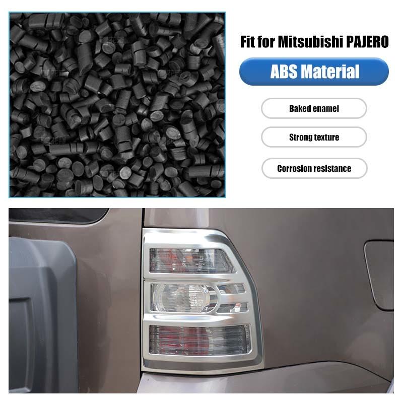 Car Taillight Lampshade Decoration Cover Lamp Protective Decoration Stickers For Mitsubishi PAJERO 2007-2021 Car Exterior Accessories