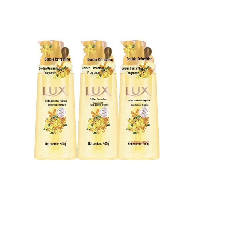 Lux Bubble Refreshing Fragrance Shower Gel Osmanthus Scent