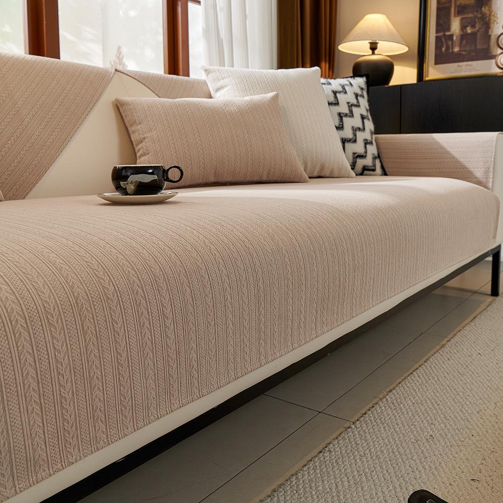 

Waterproof Urine-Proof Sofa Cushion, Universal Non-Slip Seat Cushion For All Seasons, New Anti-Cat Claw Sofa Cover Cover Cloth Towel 70*70cm