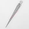 63HF Stainless Steel 0-15mm Taper Gauge Aperture Scale Feeler Gauge Aperture