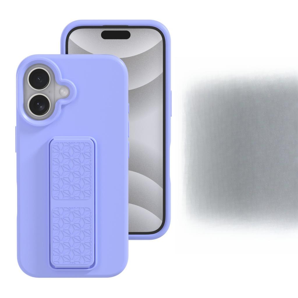 Suitable for Ip16promax Liquid Silicone Wristband Stand, Apple 15/14 Solid Color Protective Case