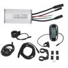 22A Electric Bike Controller Kit With LCD6 Panel 130X Thumb Throttle 8C Assist Sensor for 500W Motor