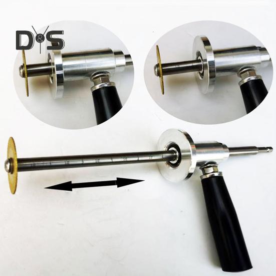 Water Pipe Cutter Sturdy Construction Adjustable Cutting Depth Ergonomic Handle High Hardness Compact Design PVC Pipe Cutter Kit with Replacement Saw