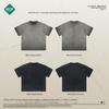 2025 Frühling/Sommer Retro Herren T-Shirt: Farbecht, Used-Look, Locker gewaschener Stil