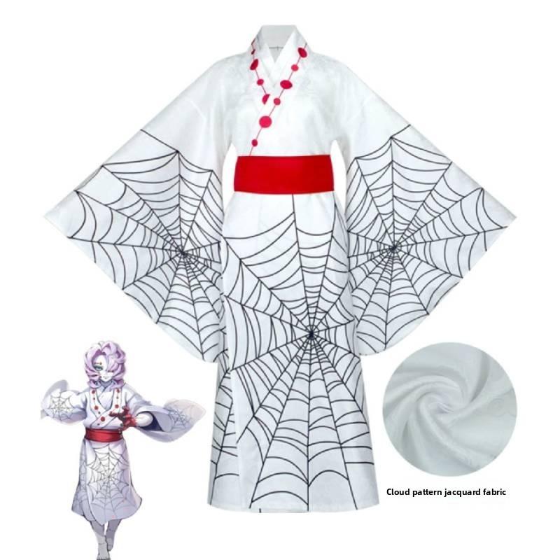Demon Kimetsu Slayer No Yaiba Anime Rui Cosplay Halloween Costumes Carnival