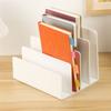 AAAF Desktop File Organizer, 4 Partition Desk Storage And Accessories Folder Sorter For Mail Stationery Electronics