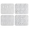 Christmas Series Pendant Ornament Epoxy Resin Silicone Mold Diy Jewelry Keychain Decoration Supplies