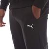 Puma Men's Logo Cuffed Ankle Jogging Bottoms