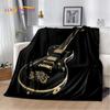 Classical Guitar Electric Guitar Soft Plush Blanket,Flannel Blanket Throw Blanket for Living Room Bedroom Bed Sofa Picnic Cover