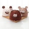 Cute Cartoon Knitted Hat Thickened Pullover Hat New Fontanelle Hat  Newborn
