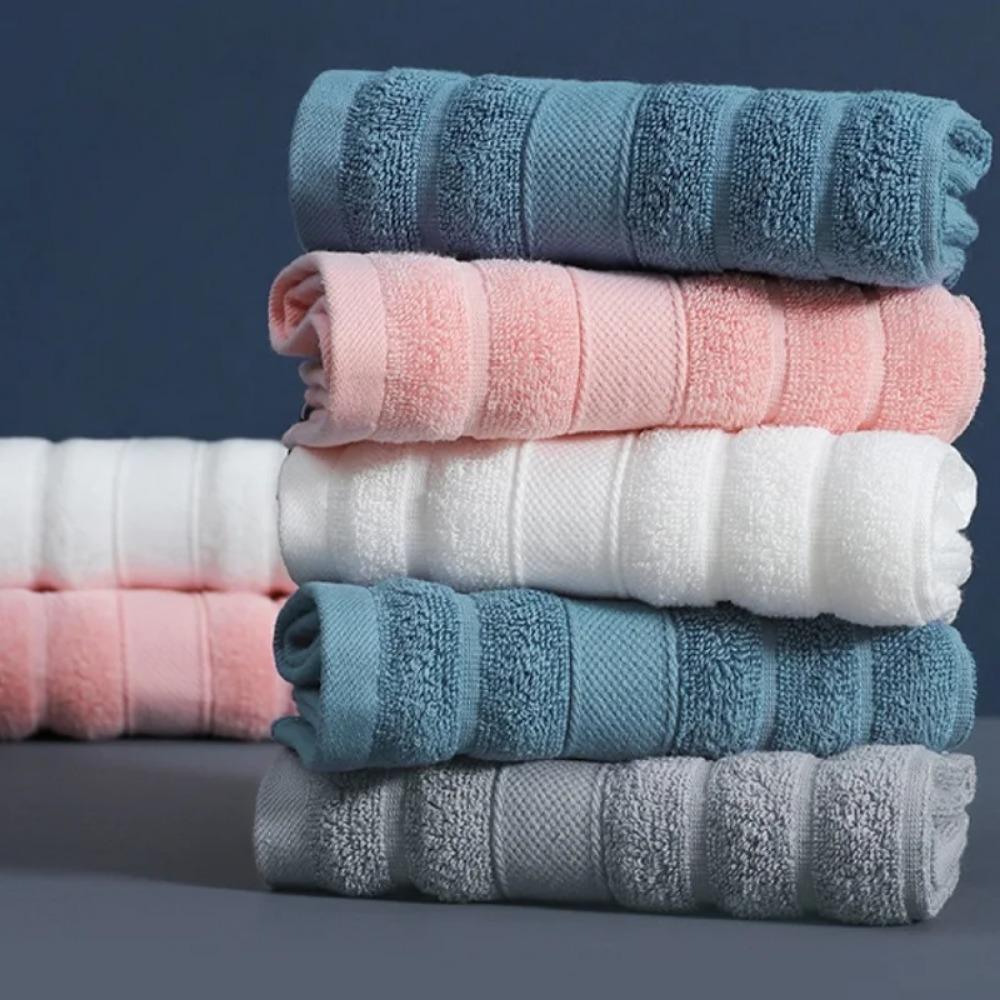 1-Pack Soft & Absorbent 33x34cm Pure Cotton Kids' Hand Towel – Quick-Drying, Gentle On Skin