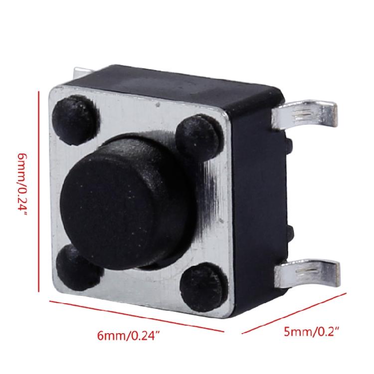Taktile Drucktaster Mikro Momentan Takt Sortimentsset für DIY-Projekte
