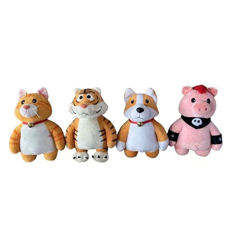 25CM Party Tiere Plüsch Spielzeug Cartoon Plüsch Puppe Gefüllte Weiche Spielzeug Geburtstag Geschenk Für Kinder