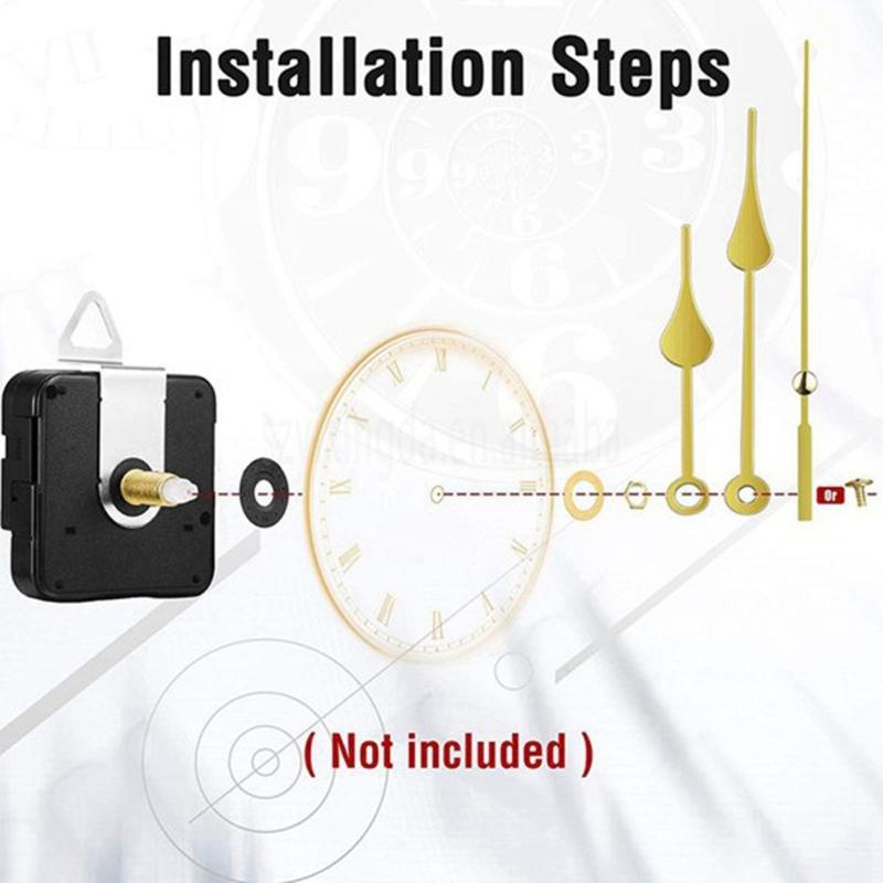 DIY Time Clock Movement Accessory Kit Hand Repairing Equipment Part Tool Supplies for Children Adults DIY Mechanism