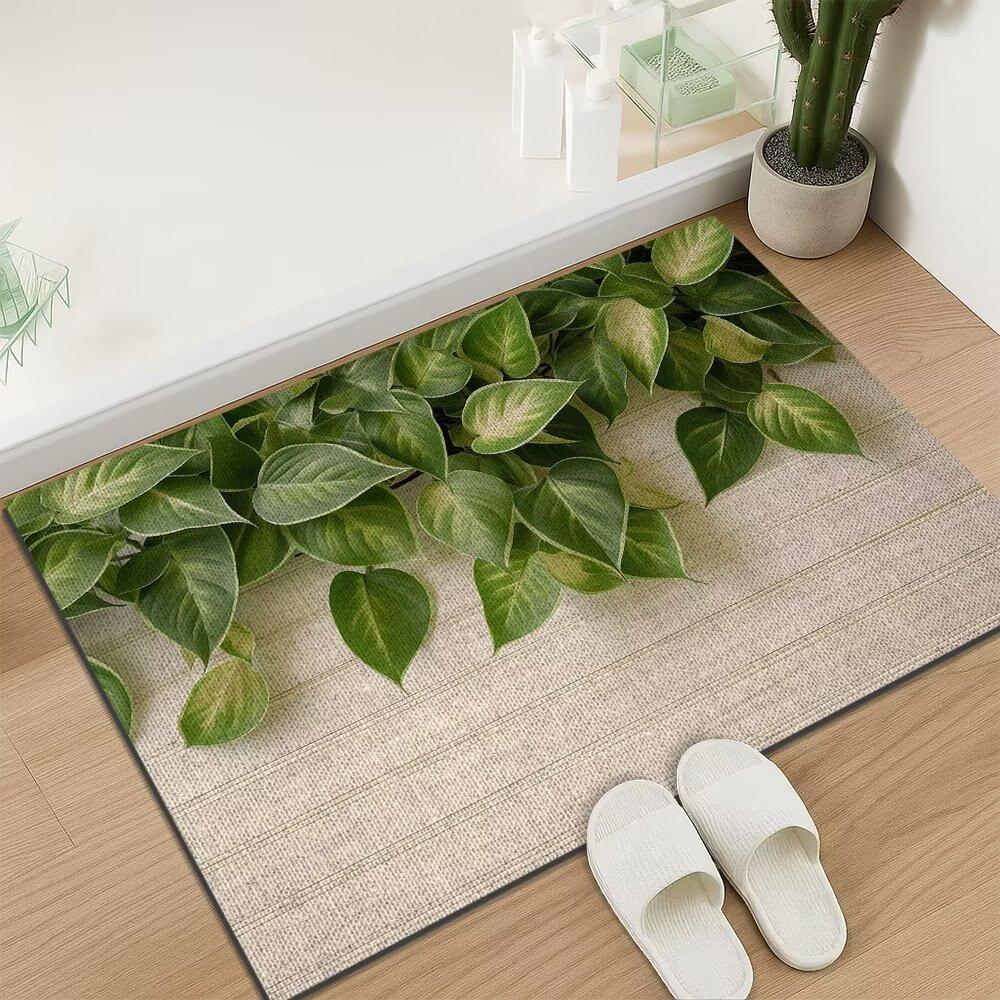 

Придверный льняной коврик грязестойкий и нескользящий коврик для пола бытовой коврик для пола в ванной комнате 40 * 60cm
