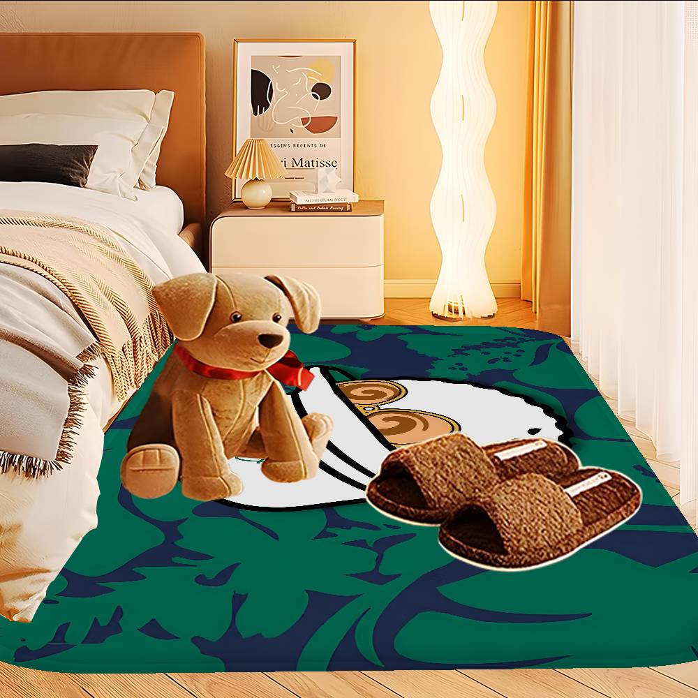 Fashion M-Malbon G-Golf Floor Mat INS Style Soft Bedroom Floor House Laundry Room Mat Anti-skid Household Carpets