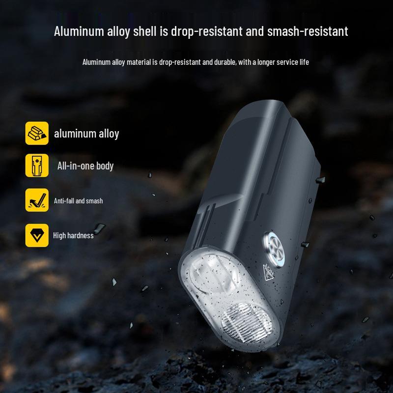 Waterproof Outdoor Bicycle Light Set: Easy-Install Front & Tail Lights for Night Riding