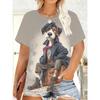 3D Printed Summer Fashion Women's T-Shirt Breathable Casual