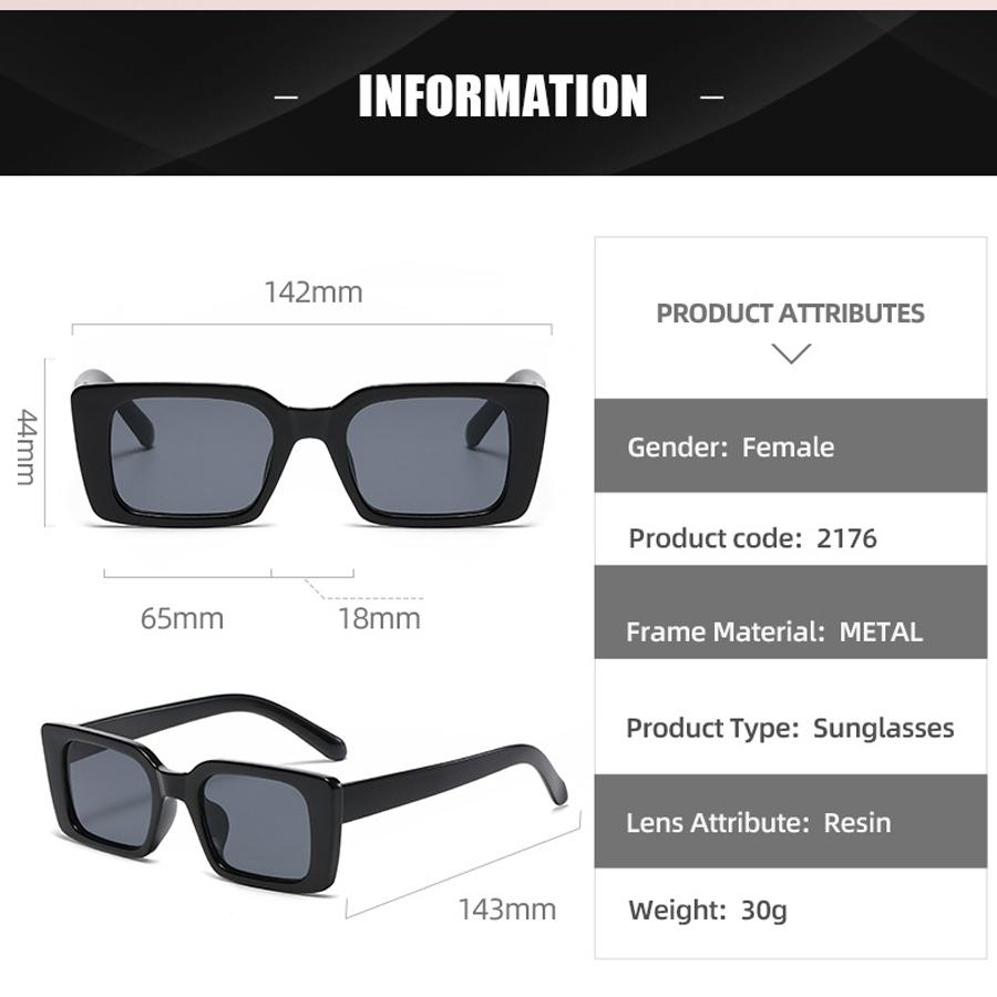 Vintage Square Sunglasses Woman Brand Designer Retro Leopard Sun Glasses Female Fashion Gradient Rectangle Shades Oculos