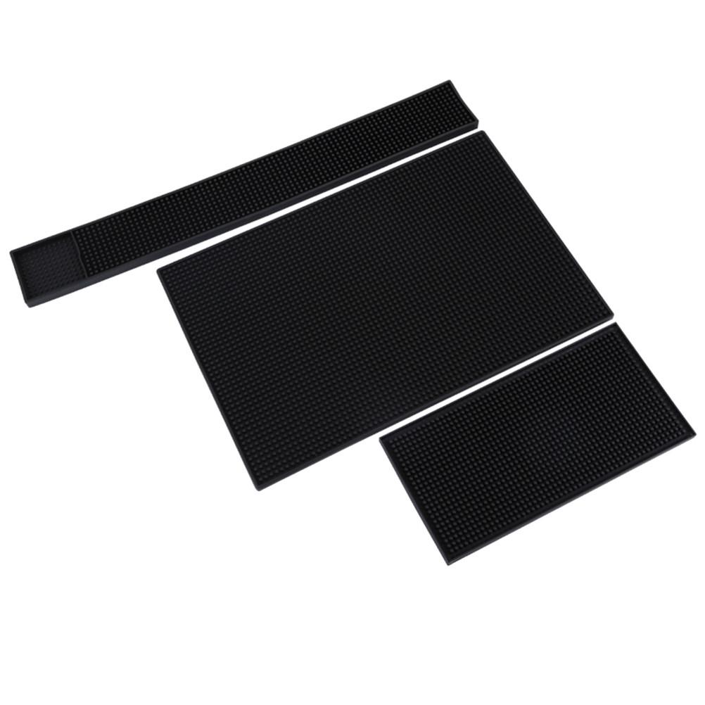 Easy Wash Silicone Drying Mat Small Square Deep Grooves for Draining Fruits Vegetables and Tableware Silicone Drain Pad