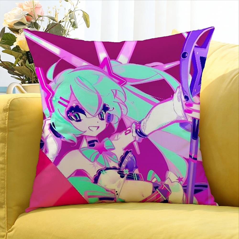 Game Marija Rin Muse Dash   Various Sizes Square Pillow Case For Car Home Bedchamber Decor