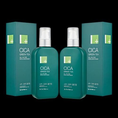 Dr. For Men Cica Green Tea Men s All-in-One Lotion Set (200ml+200ml) NONE