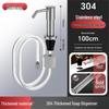 304 Stainless Steel Kitchen Sink Dish Soap Dispenser for Household Detergent