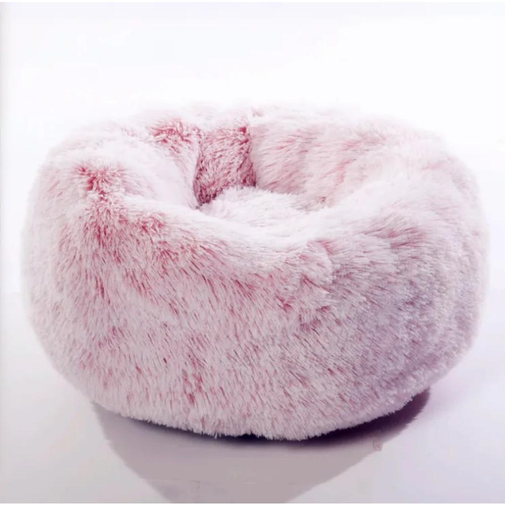 Creative Plush Warm and Breathable Circular Dog Bed Cat Bed Pet Bed Winter Thick and Comfortable Dog Bed Dog Mat Pet Supplies