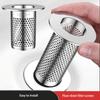 304 Stainless Steel Floor Drain Net Basin Anti-odor Drainer Bathroom Wash Basin Anti-clogging Filter Universal