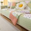 Sofa Cushion Four Seasons Universal Cushion Non-Slip Sofa Cover Simple High-Grade Washed Cotton Fabric Backrest Cover Cloth
