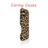 For iPhone 17 Pro Max Case Gray Leopard Print Matte Hard Shell Minimalist Protective Compatible with iPhone 16 15 14 13
