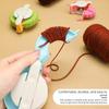 4 Sizes Pompom Maker Fluff Ball Weaver Tool Set DIY Wool Craft Knitting Crochet Hat Scarf Home Decor Adults Kids Craft Supplies