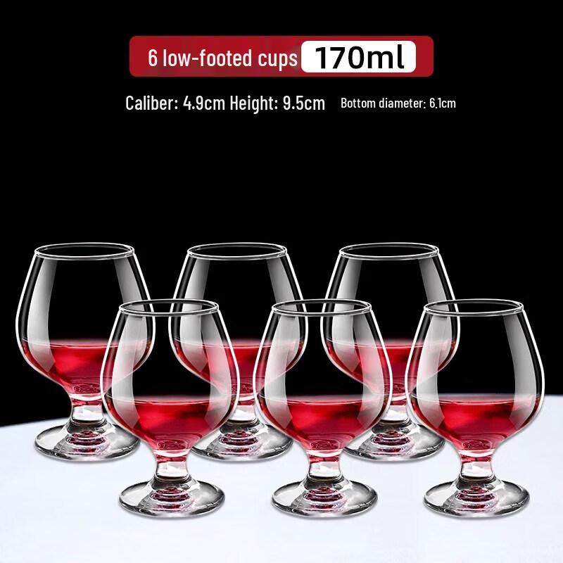 Qiwai European Style Handmade Universal Stemmed Glass