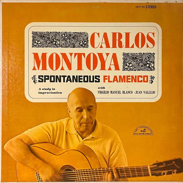LP Record CARLOS MONTOYA - Spontaneous Flamenco ST90951 ABC-PARAMOUNT US Latin Used