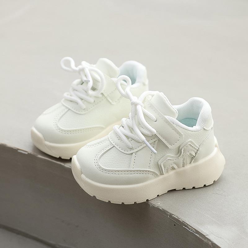 Kids Spring Autumn Sneakers Boys Girls Casual Dad Shoes Lightweight Breathable Running Trainers For Children