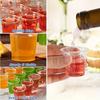 20Pcs Plastic Cups Disposable Cups Party Cups Suitable for Weddings Outdoor Events Gatherings Parties Mini Plastic Containers