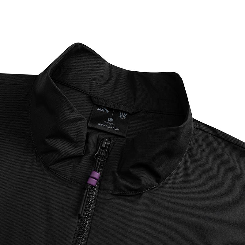 Anta Kyrie Series American Vintage Trend Letter Stand Collar Loose Jacket Unisex Jackets 172621603-2