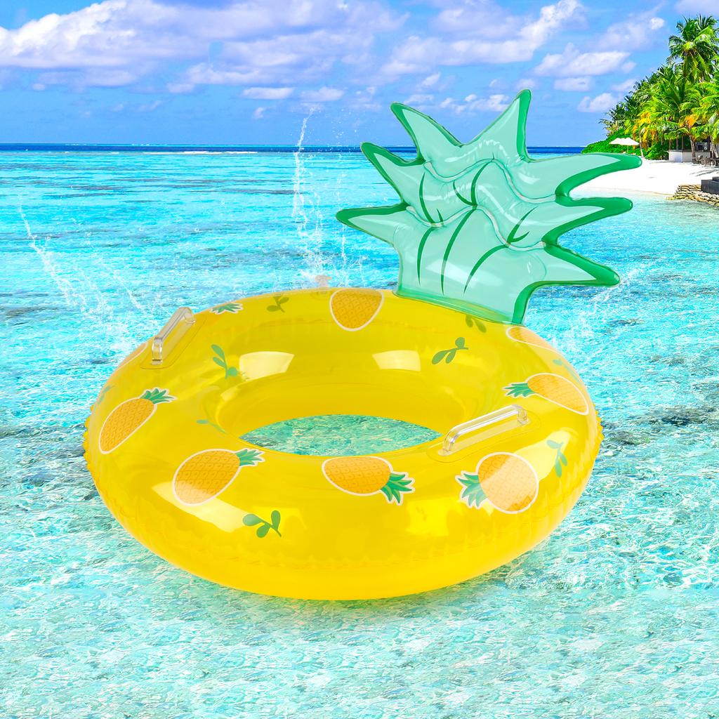 1PC Pineapple Pool Float, Inflatable Pool Float, Summer Fruit Pattern
