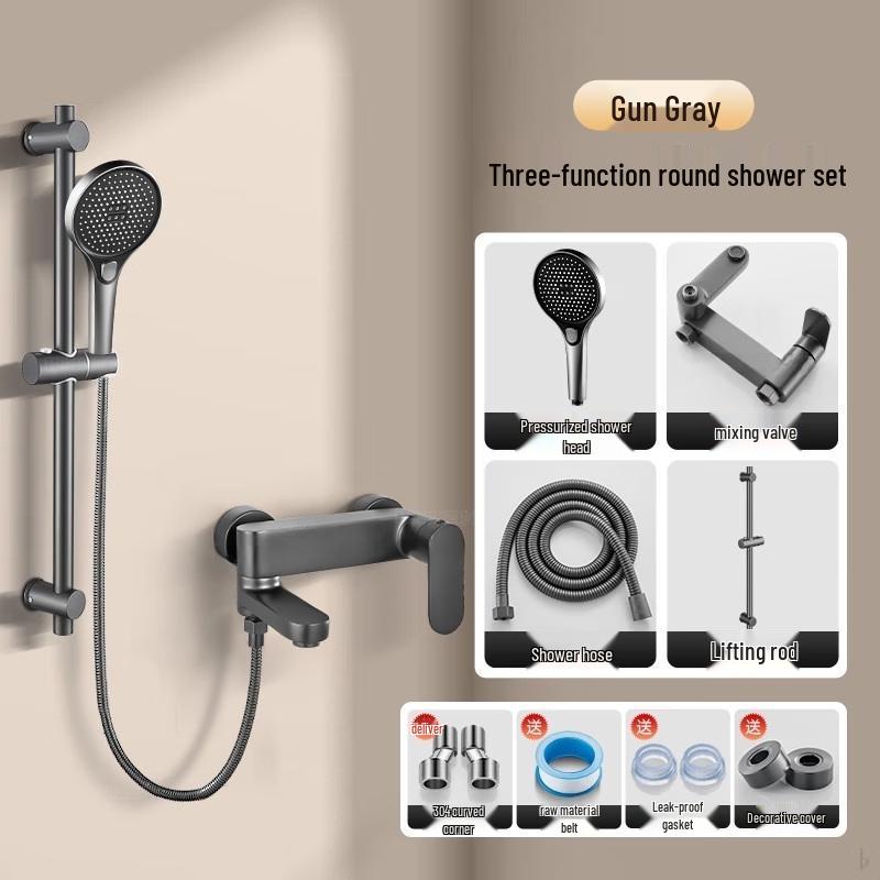 TLXT Wall-Mounted Shower System