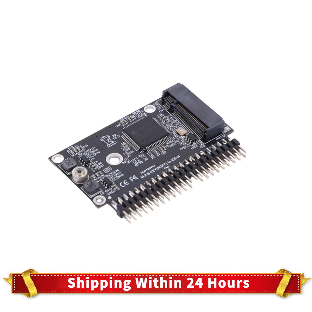 M.2 NGFF SATA SSD To 2.5inch IDE 44pin Adapter M.2 NGFF SATA SSD To 2.5 IDE SATA SSD Converter SATA Adapter Card for PC Desktop