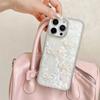 Schönes Ins Love Muschelmuster für IPhone 16 Neue Handyhülle für Apple 15 Promax Mode Flash Diamant