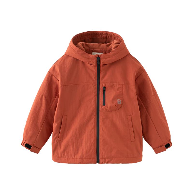 DAVE & BELLA Boys' Hooded Waterproof Outdoor Jacket