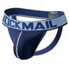 Jockstraps JOCKMAIL Fashion Low Waist Men's Thong Underwear Mesh Breathable Sexy Jockstraps Halo Sports Daily Casual Man G-string Underpnats