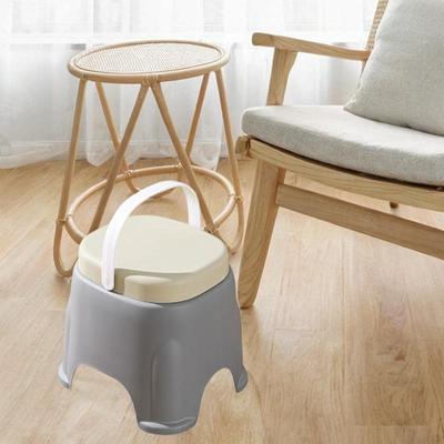 Shoe Bench Bath Stool with Handle Lightweight Training Strong Bearing Step Stepping