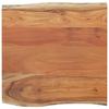 VidaXL Table Top 60x60x2.5 Cm Square Solid Acacia Wood, Square Table Top, Dining Table Top, Plank of 370618