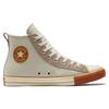 Converse Chuck Taylor All Star Fleece Comfortable Versatile Durable High-Top Canvas Shoes Unisex Sneakers Orange Brown A04407C