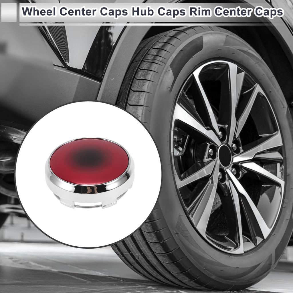 ACROPIX 4pcs Wheel Center Caps Hub Caps Rim Center Caps 61.5mm 66mm Wheel Caps