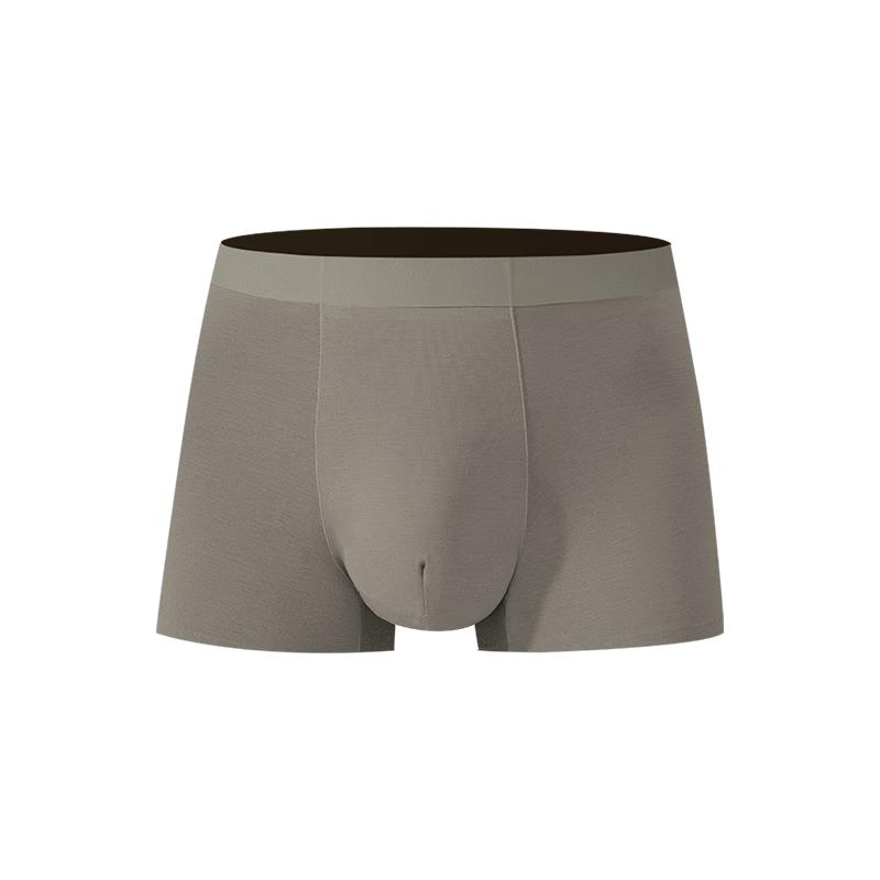 One's Member Men's Modal Silk 10A Antibacterial Seamless Boxer Briefs